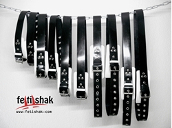 Image de Rubber bondage belts set